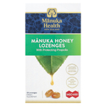 Manuka Health, Леденцы с медом Manuka, прополис, MGO 400+, 15 леденцов