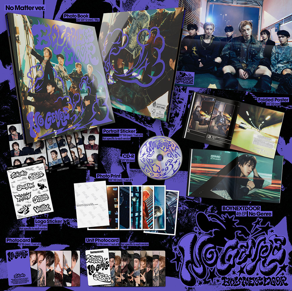 Альбом BOYNEXTDOOR - 4th EP No Genre (Weverse shop)