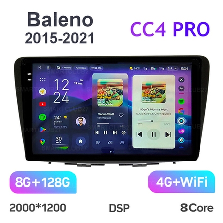 Teyes CC4 Pro 9" для Suzuki Baleno 2015-2021