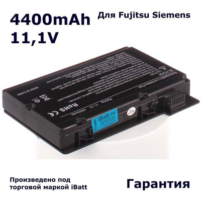 Аккумулятор iBatt 4400mAh, для 3S4400-S1S5-05 3S4400-G1S2-05 P55-4S4400-S1S5