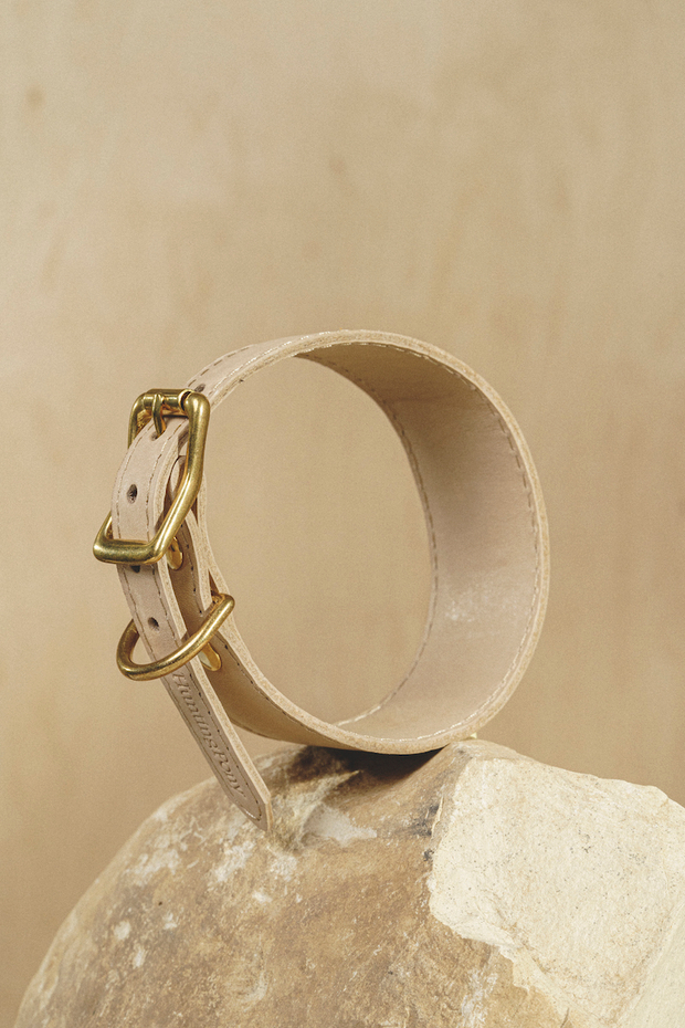 Ошейник "Пони-Селедка" Бежевый