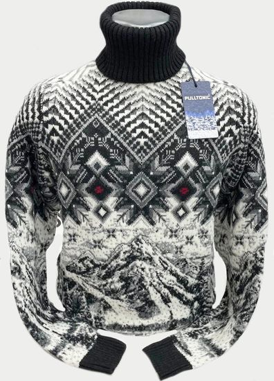 Pulltonic из шерсти и кашемира "Кавказ" Размеры (48-52)