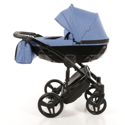 Детская коляска Junama Diamond 3 в 1 (голубой)
