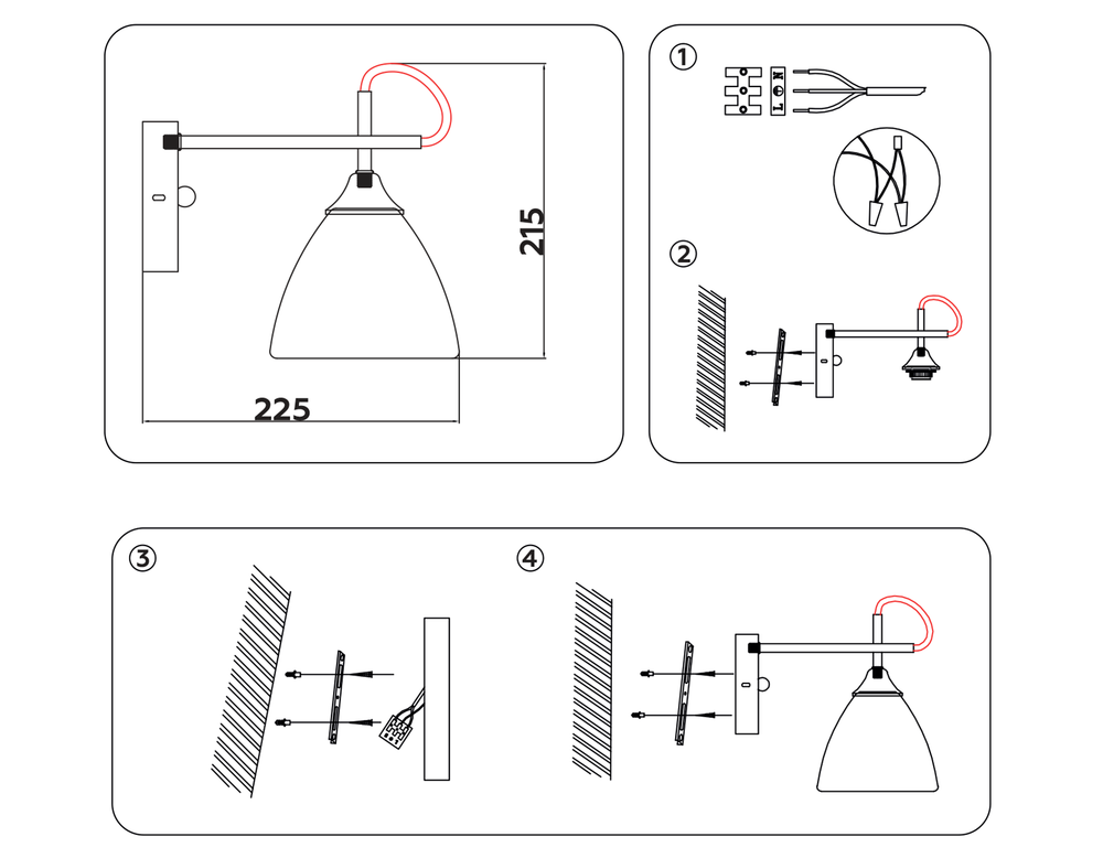 Ambrella Настенный светильник Traditional TR3045