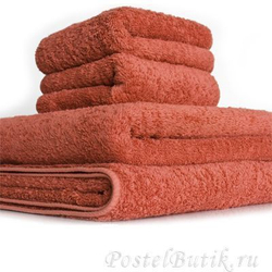Полотенце 55х100 Abyss & Habidecor Super Pile 666 persimmom