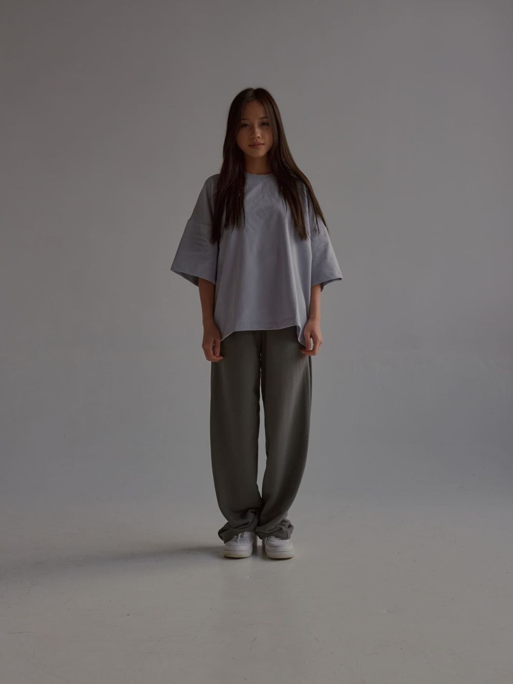 Футболка One Two Logo Icelandic Blue