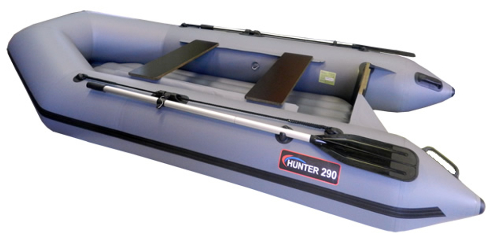 Хантер 290 ЛН Надувное дно (Лодка ПВХ под мотор)