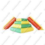 Элемент для аквапарка «Веселые ярусы» желто-зеленый, 9*4.5*22 м