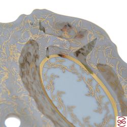 Этажерка 3 яруса Queen's Crown Aristokrat Лист Бежевый