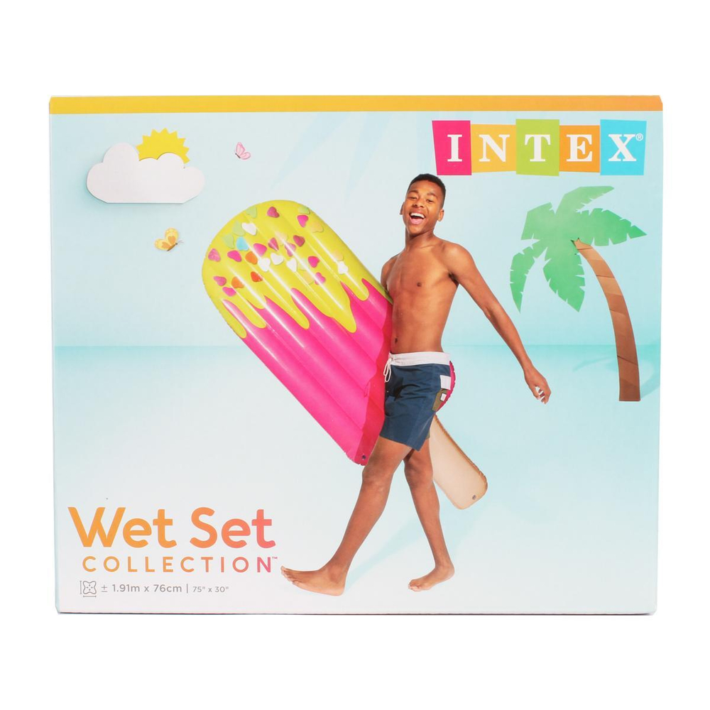 Плот для плавания 191*76см, Фруктовый лед (Intex)