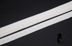 Крючки/петли на ленте, двухрядные, Arta-F, айвори 004