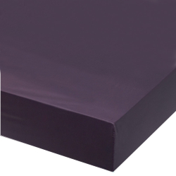 Простыня прямая 240x300 Blanc des Vosges сатин сливовая Франция