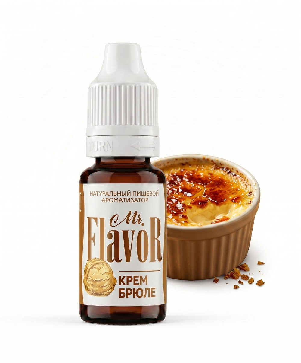 Ароматизатор Mr.Flavor Крем брюле 10мл натуральный