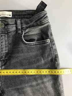 Джинсы Zara серые, маркировка 36, визуально 42 размер