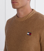 Свитер TONAL XS BADGE Tommy Jeans - коричневый(DM0DM17776)