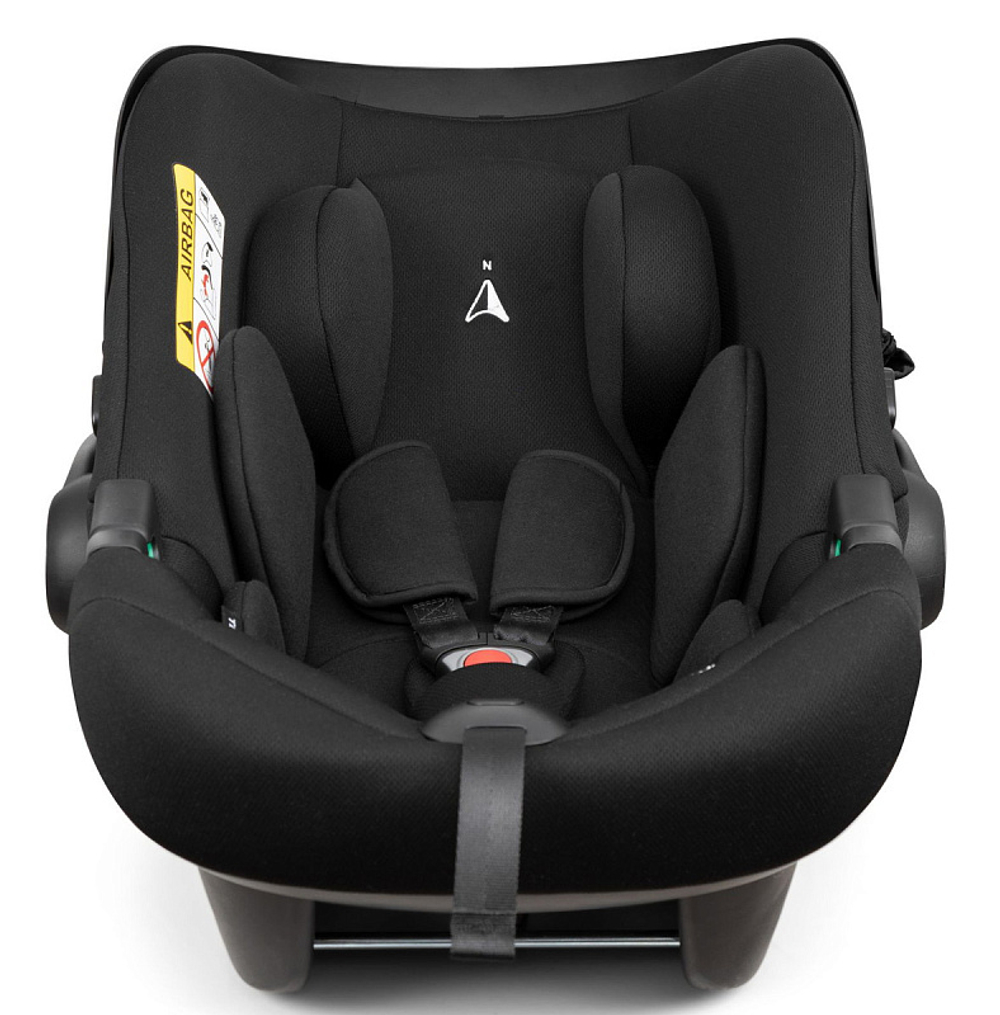 Детская коляска Noordi Aqua V2 4 в 1 с автокреслом Terra Black и базой 1482602 Light Grey