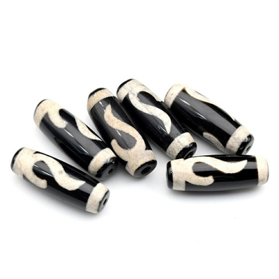 дзи-руи ДЗИ "Руи" 30*10мм, черный