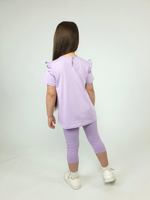 02-154-2 Комплект для девочки (футболка+ бриджи)