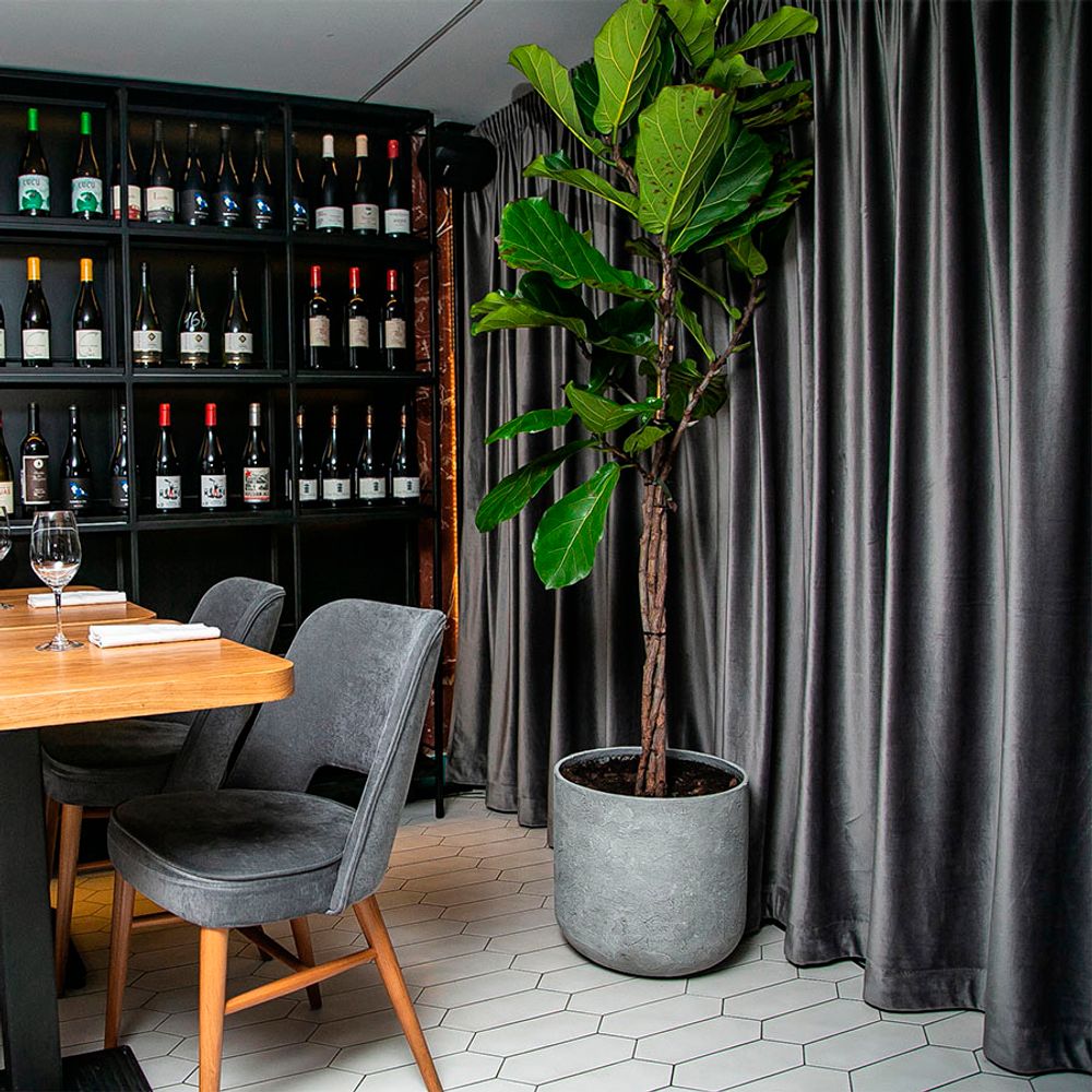 Кашпо BOWL CONCRETE M100