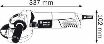 Угловая шлифмашина BOSCH GWS 11-125   06017920R0