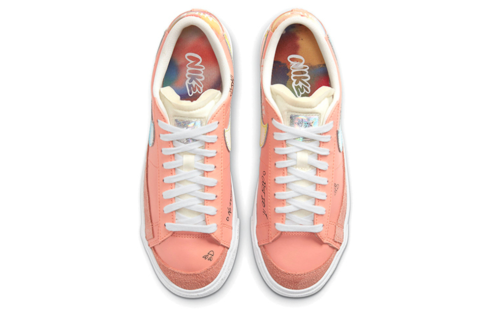 Кроссовки Nike Blazer Low '77 Swoosh (Женская размерная сетка)