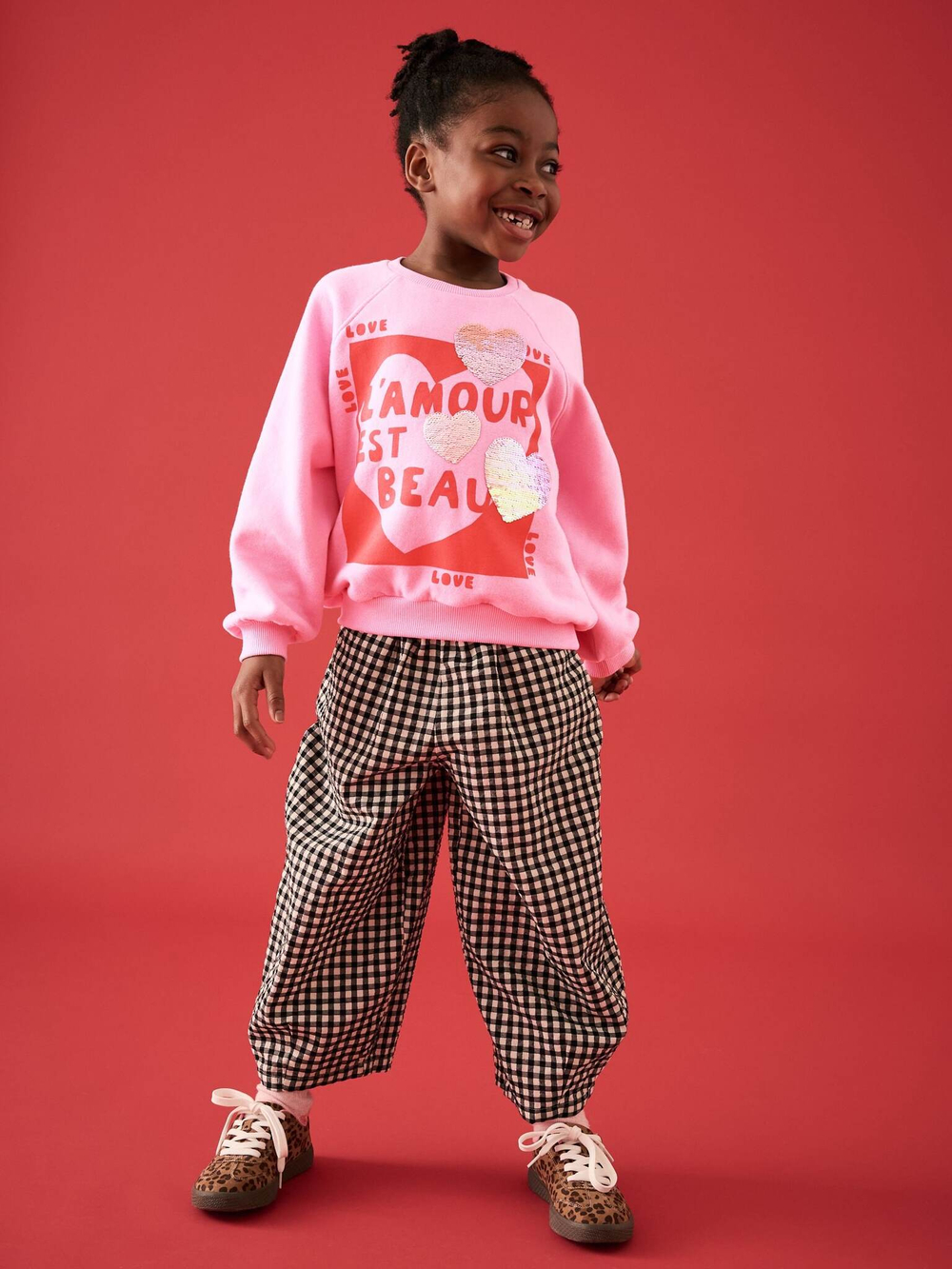 Толстовка для девочки Next E61-824, Розовый