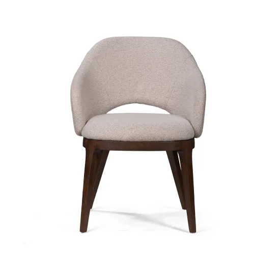 Стул Atrio массив ткань цвет белый