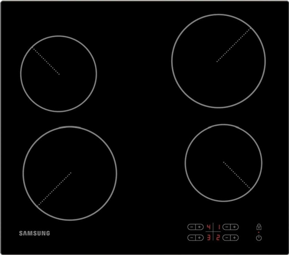 Варочная поверхность Samsung NZ64T3506AK/WT черный
