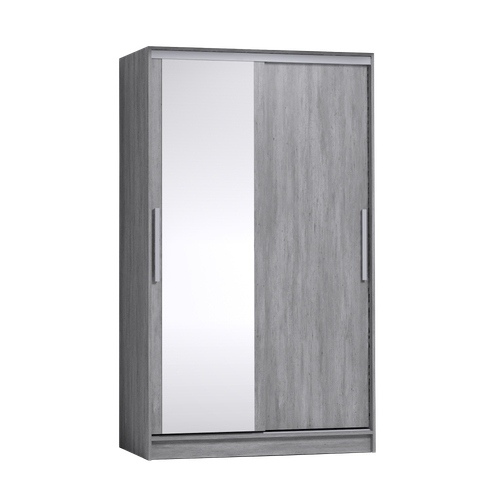 Шкаф-купе с зеркалом Strike 1200 Atelier светлый