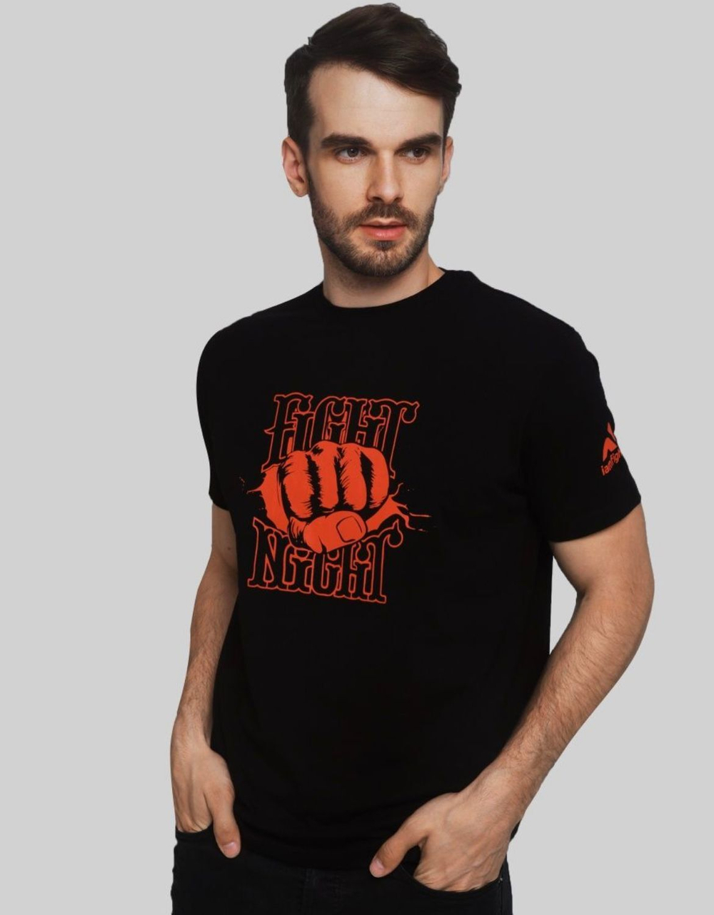 Футболка Iamfighter Fight Night - Black