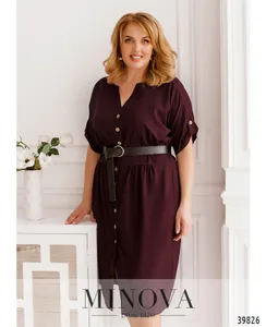 Платье 129-марсала Minova