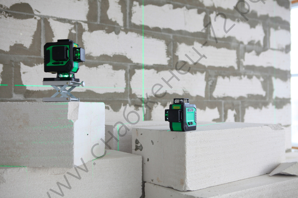 Лазерный уровень INSTRUMAX GREENLINER 3-360/B SET