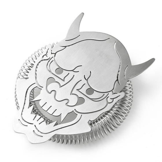 Стрейнер барный нерж. d 10 см Череп Skull B'Guys P.L.- Barbossa