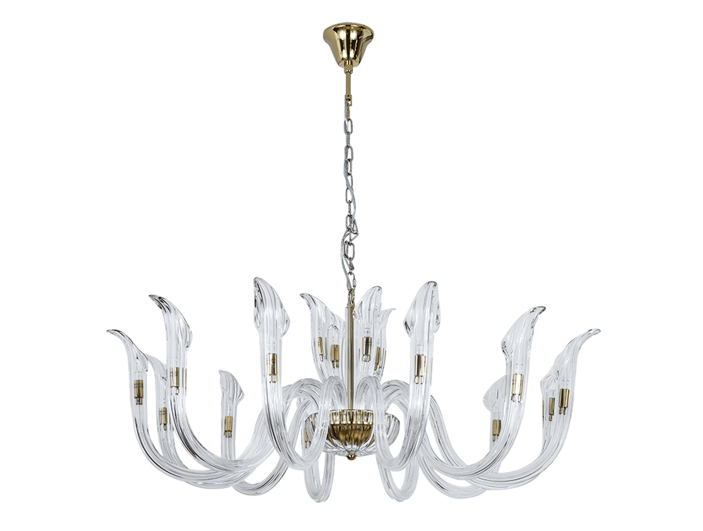 Подвесная люстра Newport LILIA 3654+12/C gold, М0070041