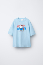 Футболка с принтом hello kitty © sanrio