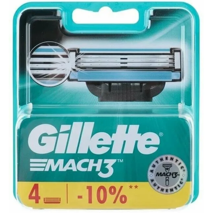 Сменные касеты Gillette Mach3 2 шт
