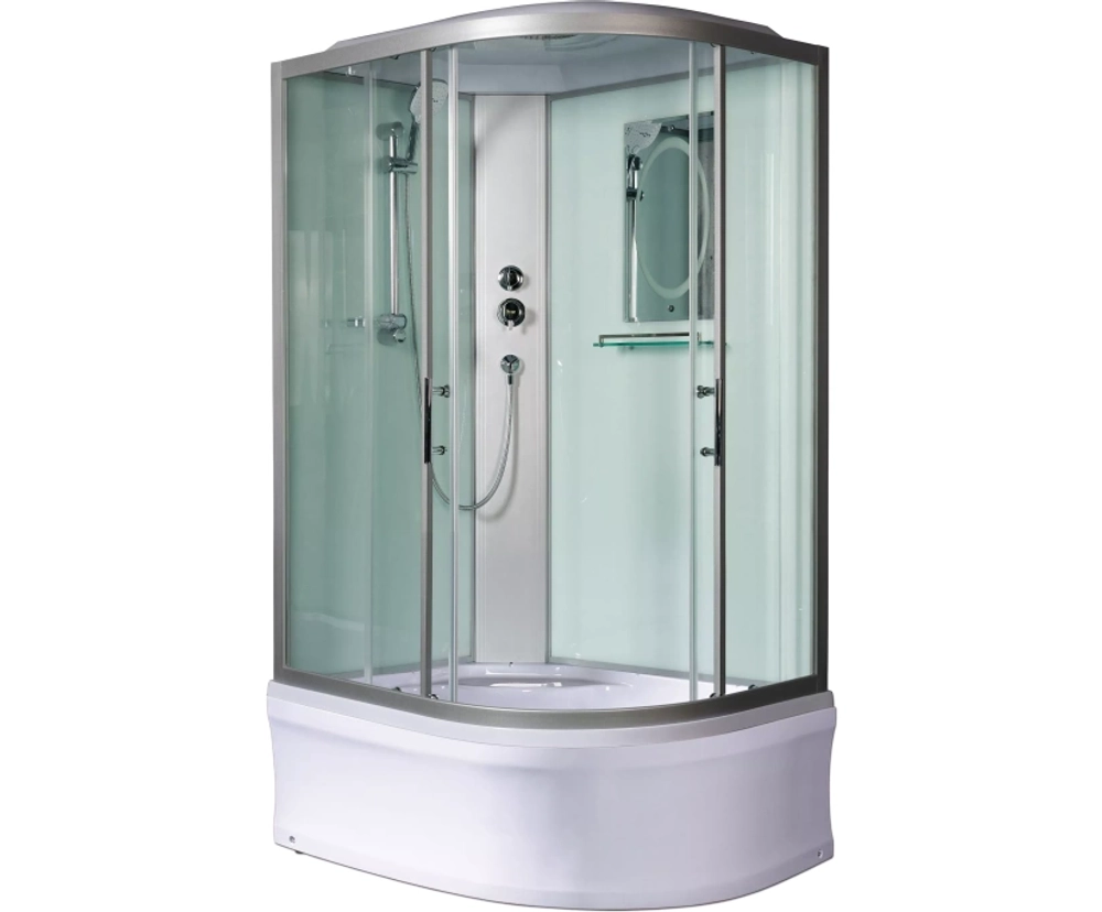 Душевая кабина WeltWasser (ВельтВассер) Halle 1202 L, с высоким поддоном, 120x90x217