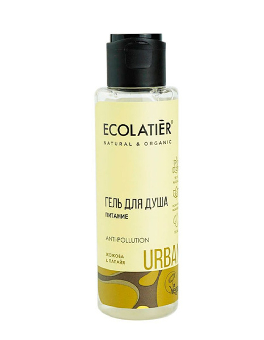Ecolatier Urban Гель для душа Питание, Жожоба и папайя 100 мл (78967)