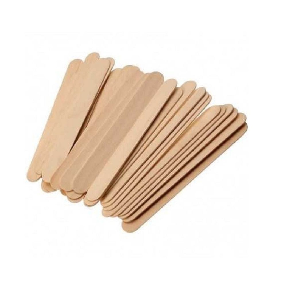 Шпатель деревянный для вазелина 10мм, 100 штук