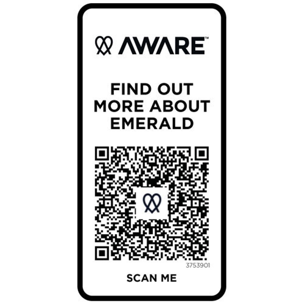 Emerald поло унисекс с коротким рукавом из переработанных материалов Aware™.