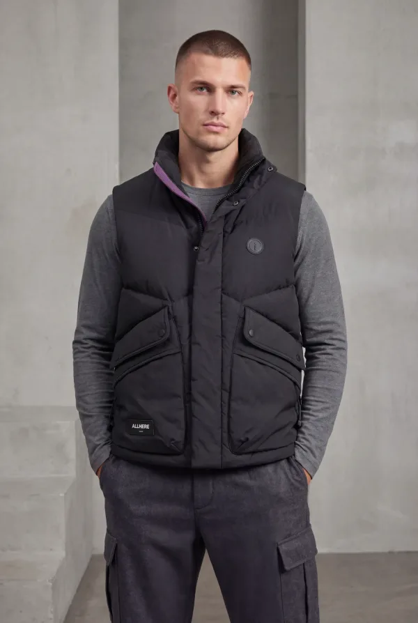 Мужской пуховой жилет «VIOLET»