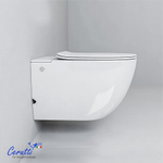 Унитаз подвесной Ceruttispa БАРБАРИЯ (BARBARIA) Aria Pulse CT10591 (585х360х330) с функцией импульсного смыва БЕЗ РАМЫ