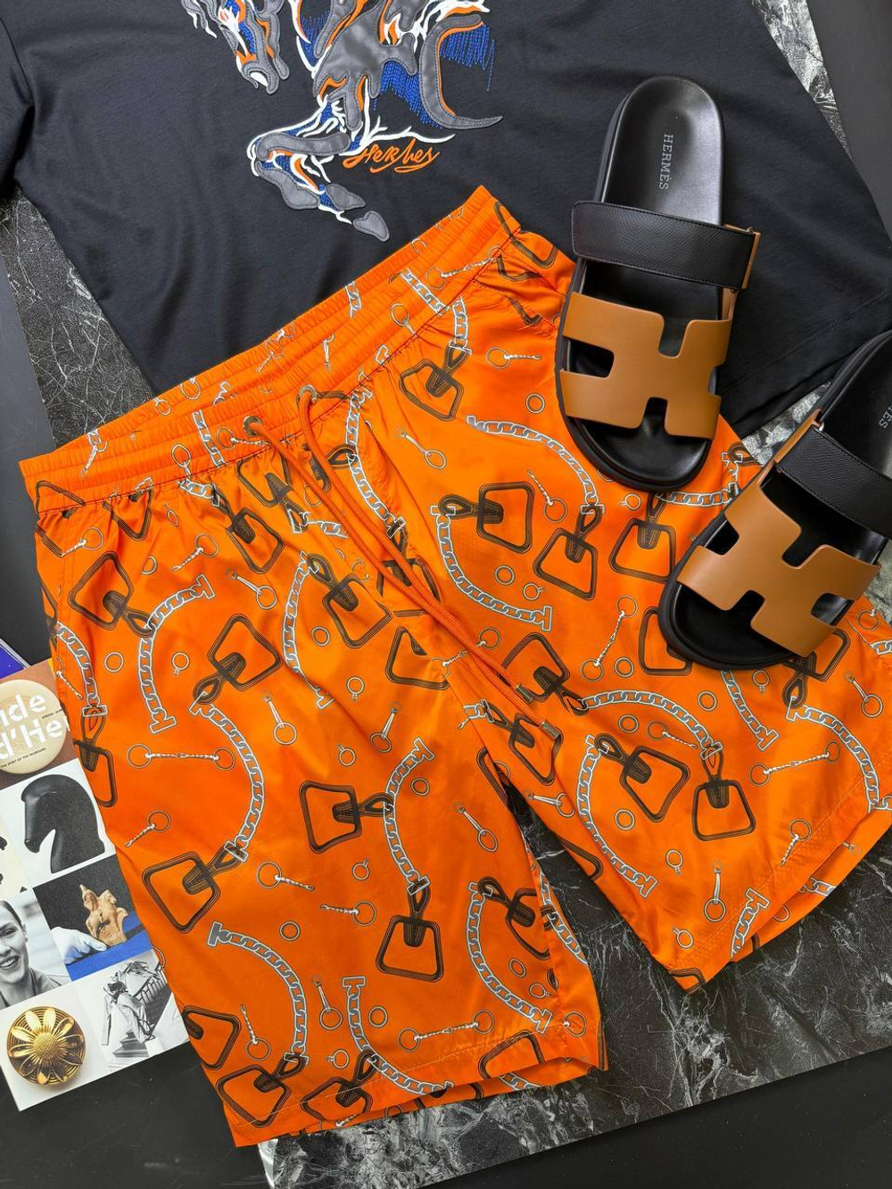 Шорты Hermes, арт. 479720732