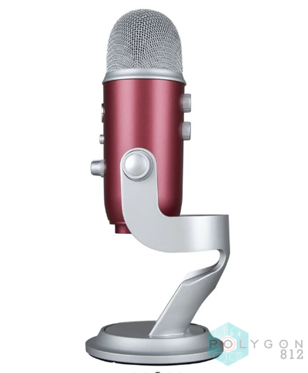 Микрофон Blue Yeti Steel Red