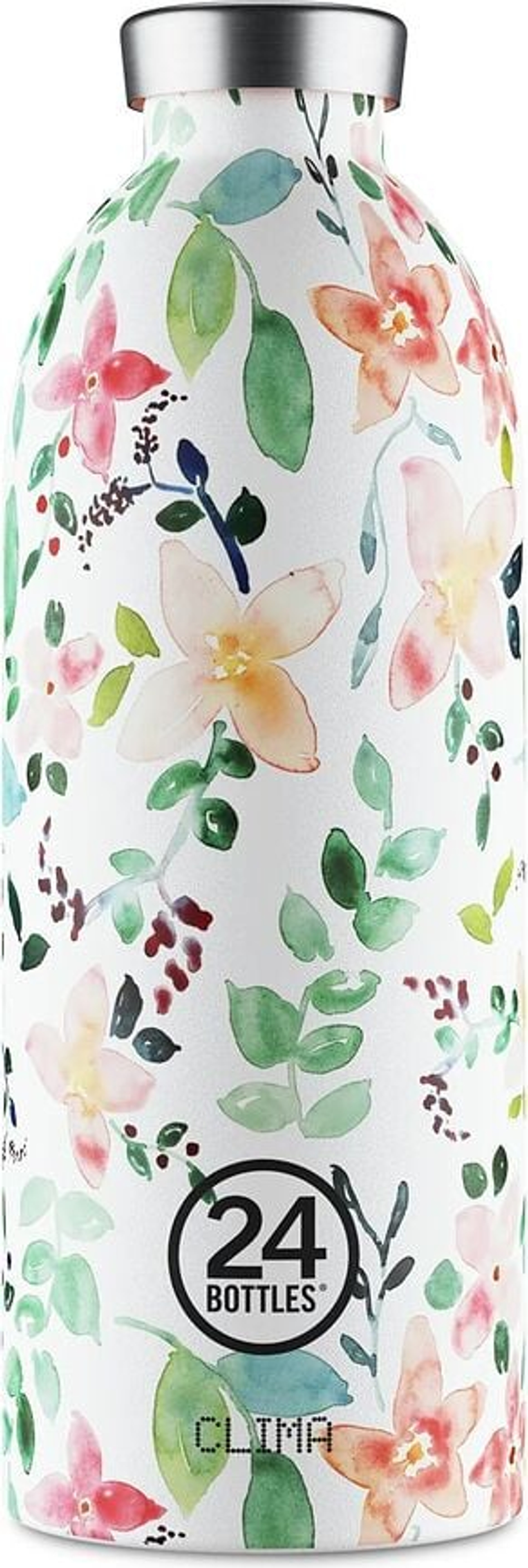 Термокружка 24bottles, clima floral, нержавеющая сталь, разноцветная · арт. fabr 1864