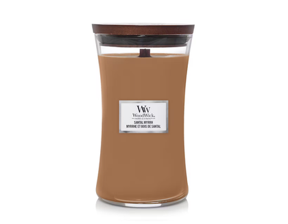 Свеча ароматическая WoodWick Santal Myrhh 453.6 г.
