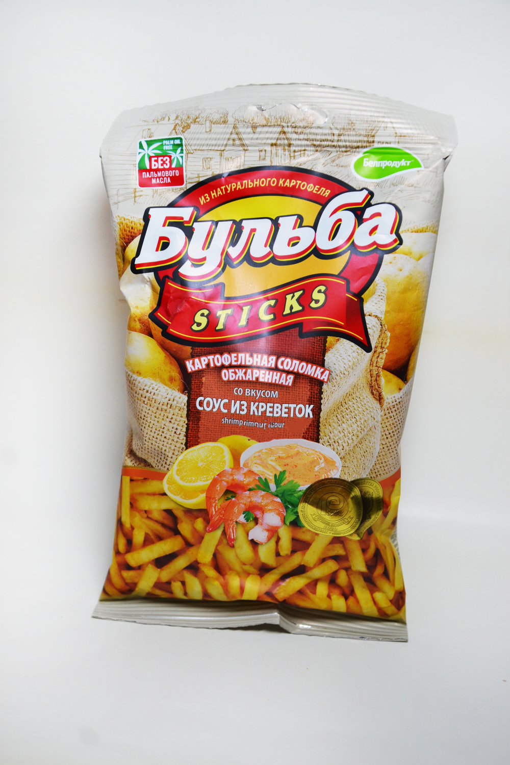 Соломка картофельная натуральная Бульба чипсы снеки