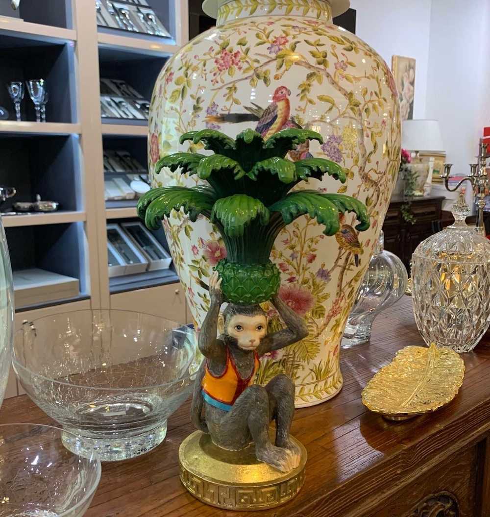 Подсвечник Обезьянка 37 см