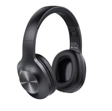 USAMS Bluetooth Headphones E-Join Series BT5.0 With Storage Box Black MOQ:8 (TDLYEJ02)