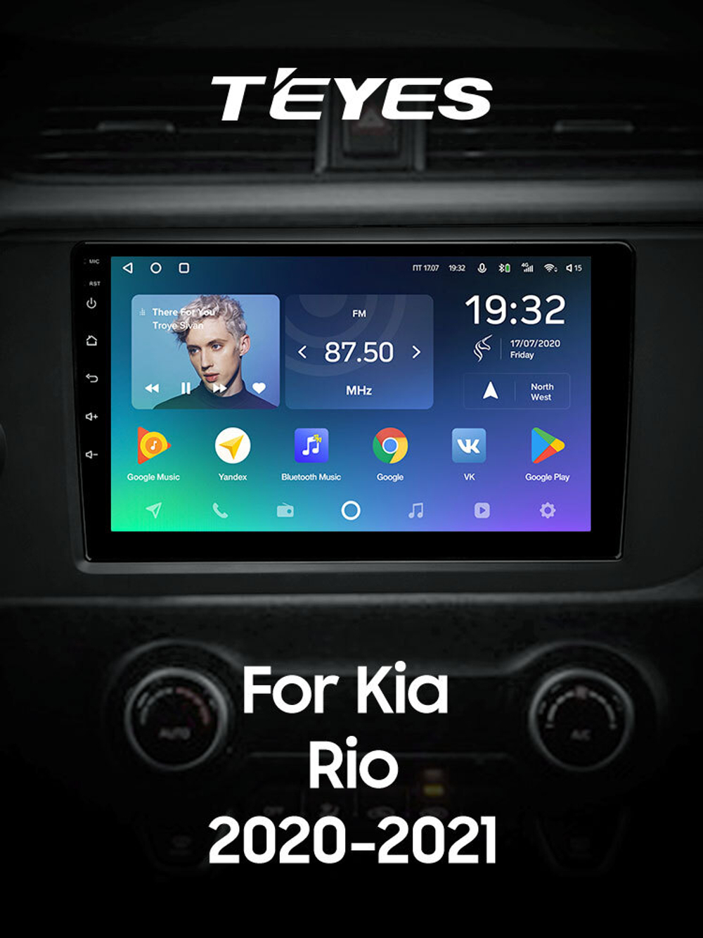 Teyes SPRO Plus 9"для KIA Rio 2020-2021